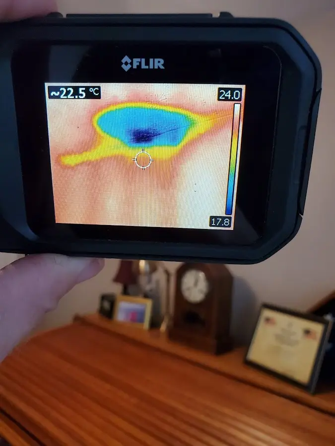 Thermal imaging inspection for water damage in South Barrington